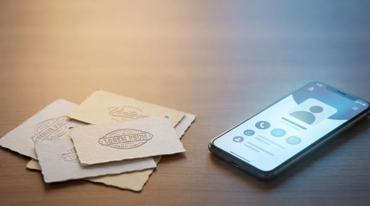 Paper Business Cards vs Digital Business Cards: Why It's Time to Switch